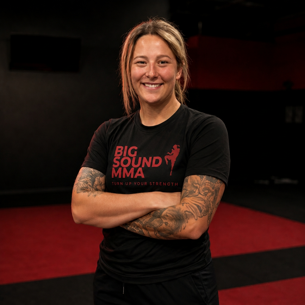 Kirsten, Co-Owner / Operations · Assistant Coach — Women's Program at Big Sound MMA