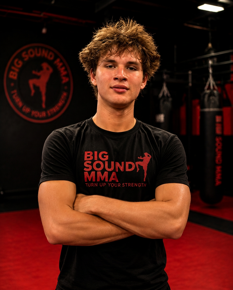 Alex, Kids Kickboxing Coach at Big Sound MMA